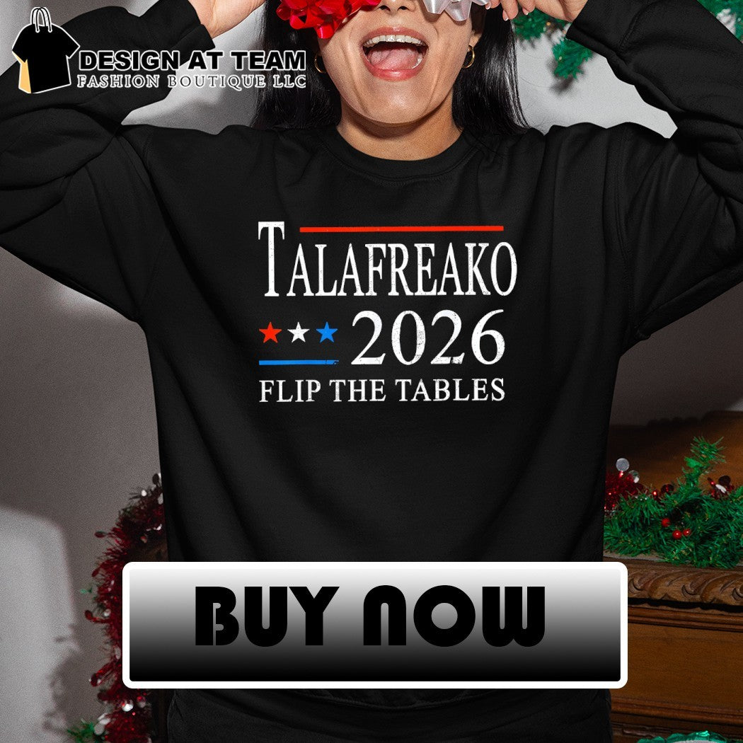 James Talarico 2026 Texas Senate Talafreako Flip The Tables shirt