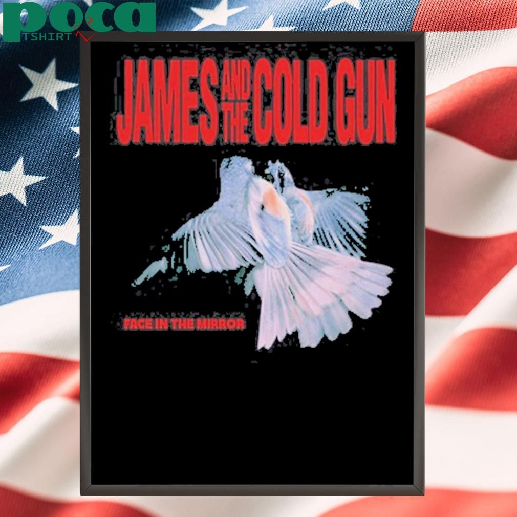 James & the Cold Gun band Face in the Mirror T-Shirt