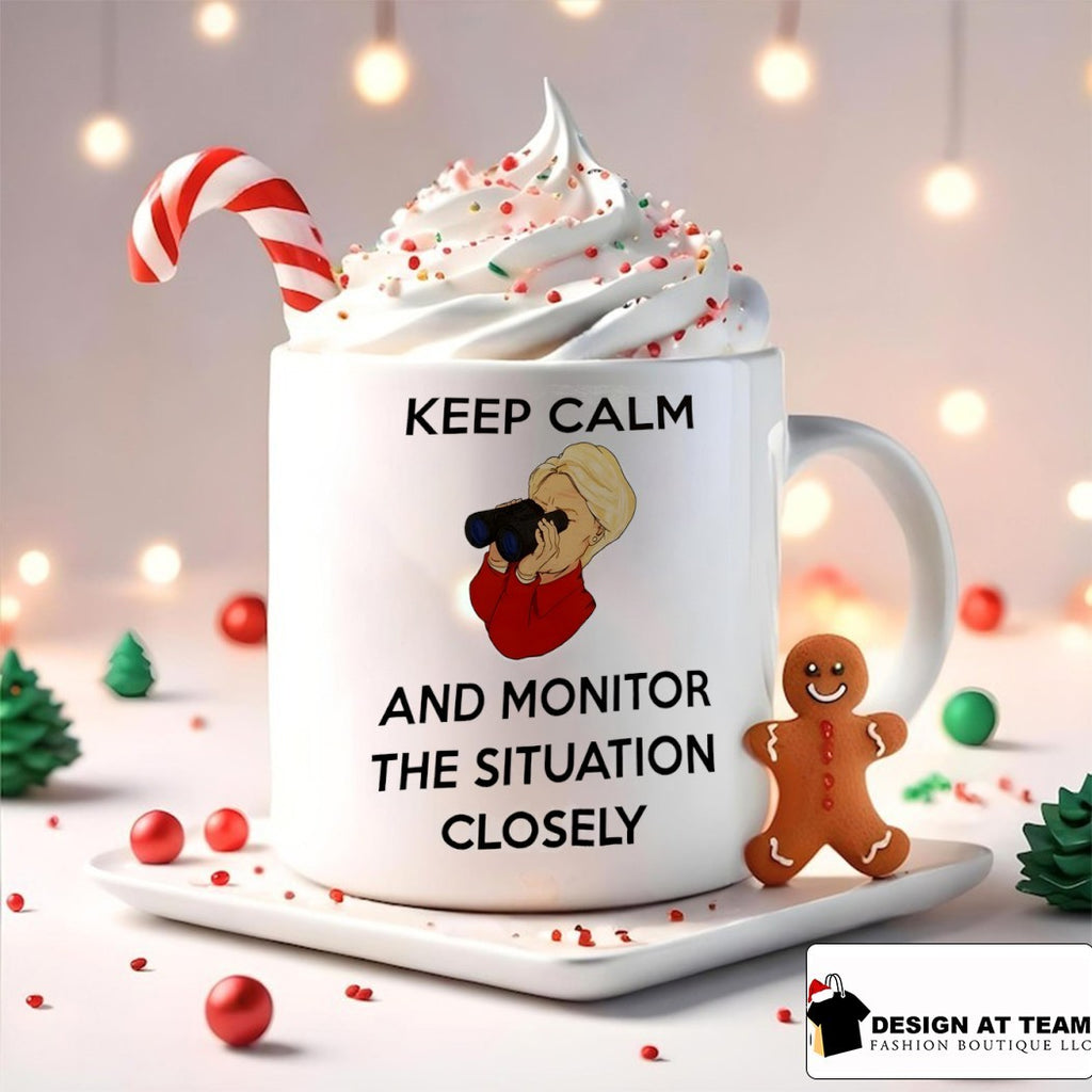 Jane Goodall Keep Calm And Monitor The Situation Closely shirt