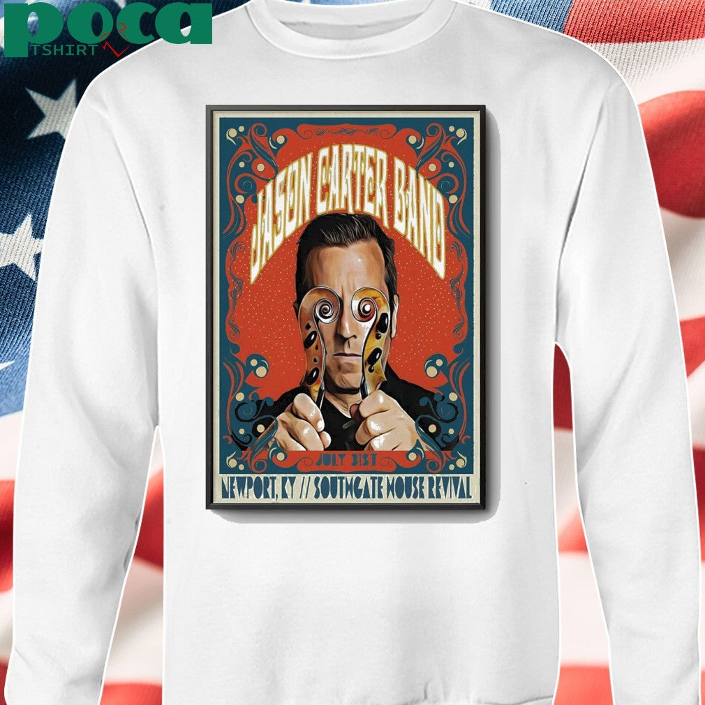 Jason Carter In Newport KY Jul 31 2025 Poster shirt