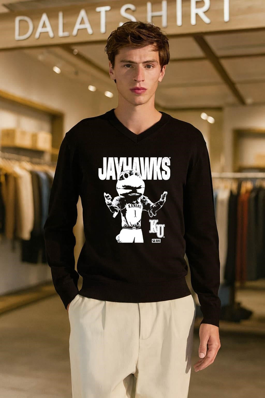 Jayhawks Kansas KU Slam shirt