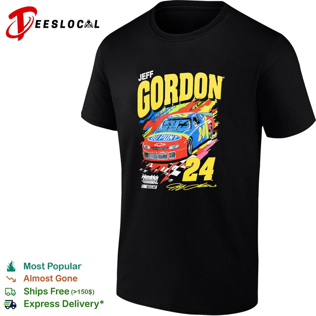 Jeff Gordon Hendrick Motorsports NASCAR 24 DuPont Monte Carlo racing shirt