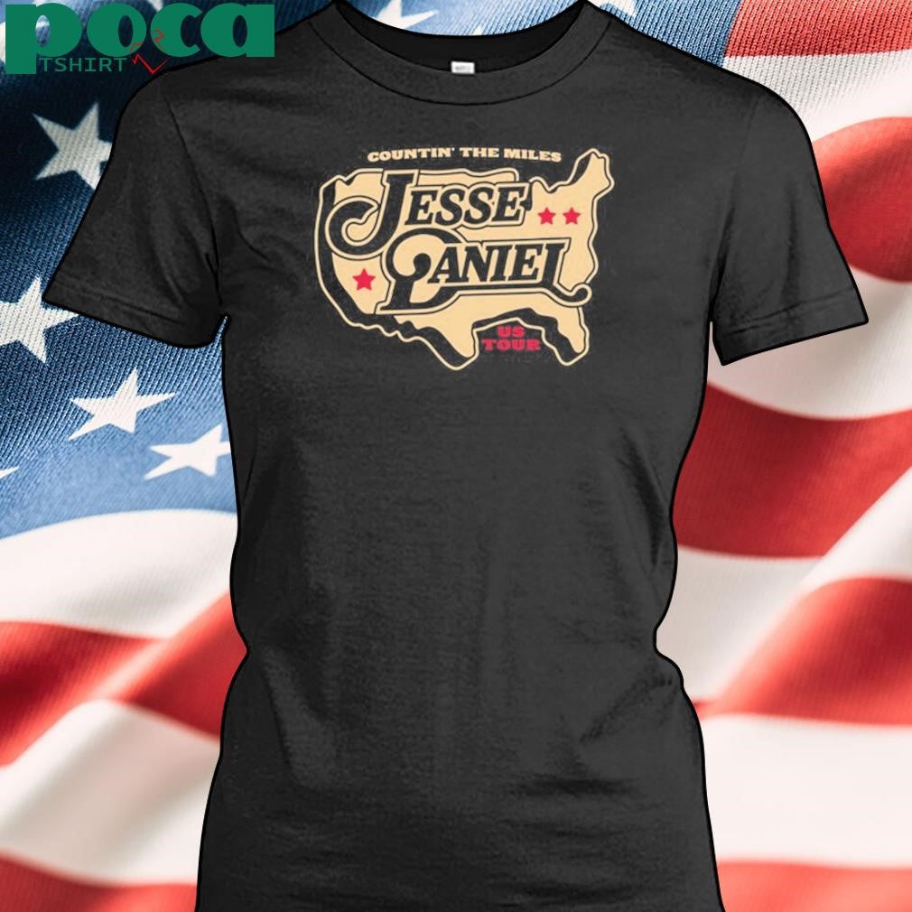 Jesse Daniel Music Countin’ The Miles US Shirt