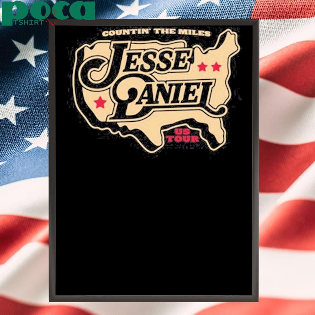 Jesse Daniel Music Countin’ The Miles US Shirt