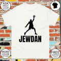 Jewdan Jewish parody logo shirt