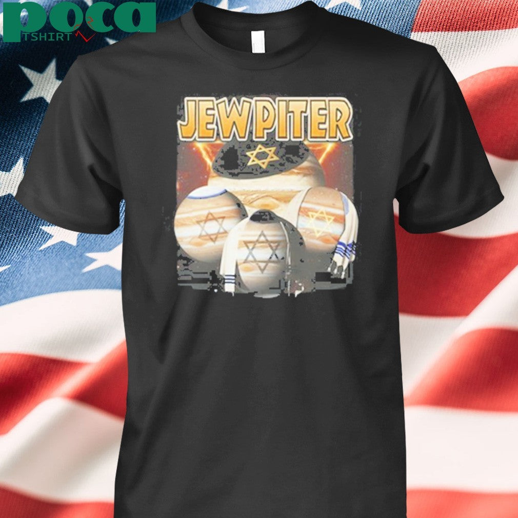 Jewpiter Jewish Themed Jupiter T-Shirt