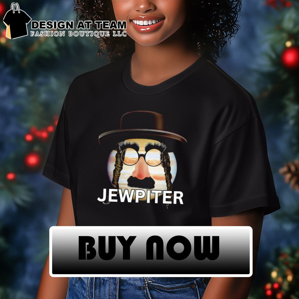 Jewpiter Jewish x Jupiter parody shirt