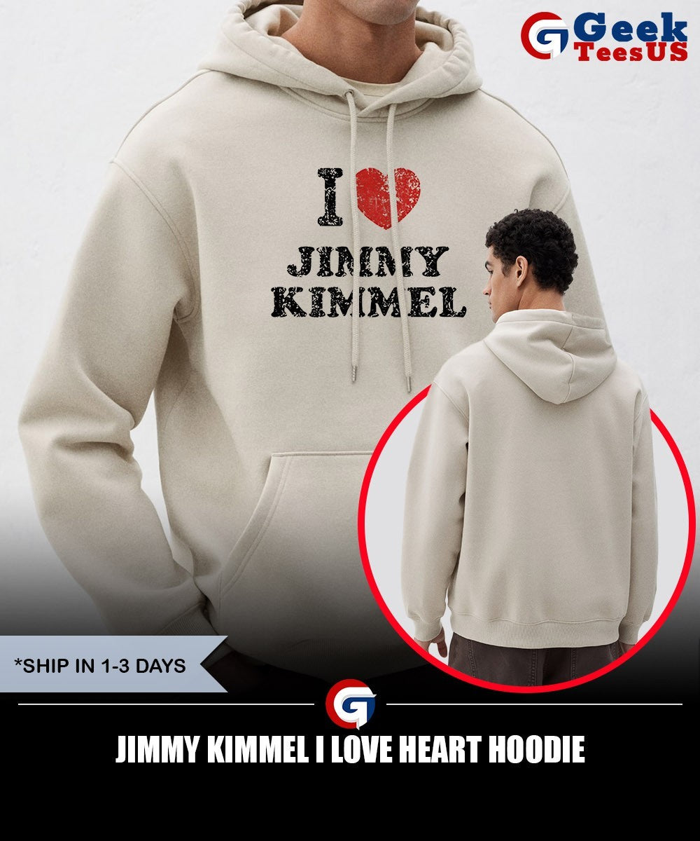 Jimmy Kimmel I love heart shirt