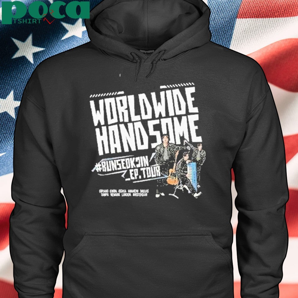 Jin Bts Worldwide Handsome Tour Shirt