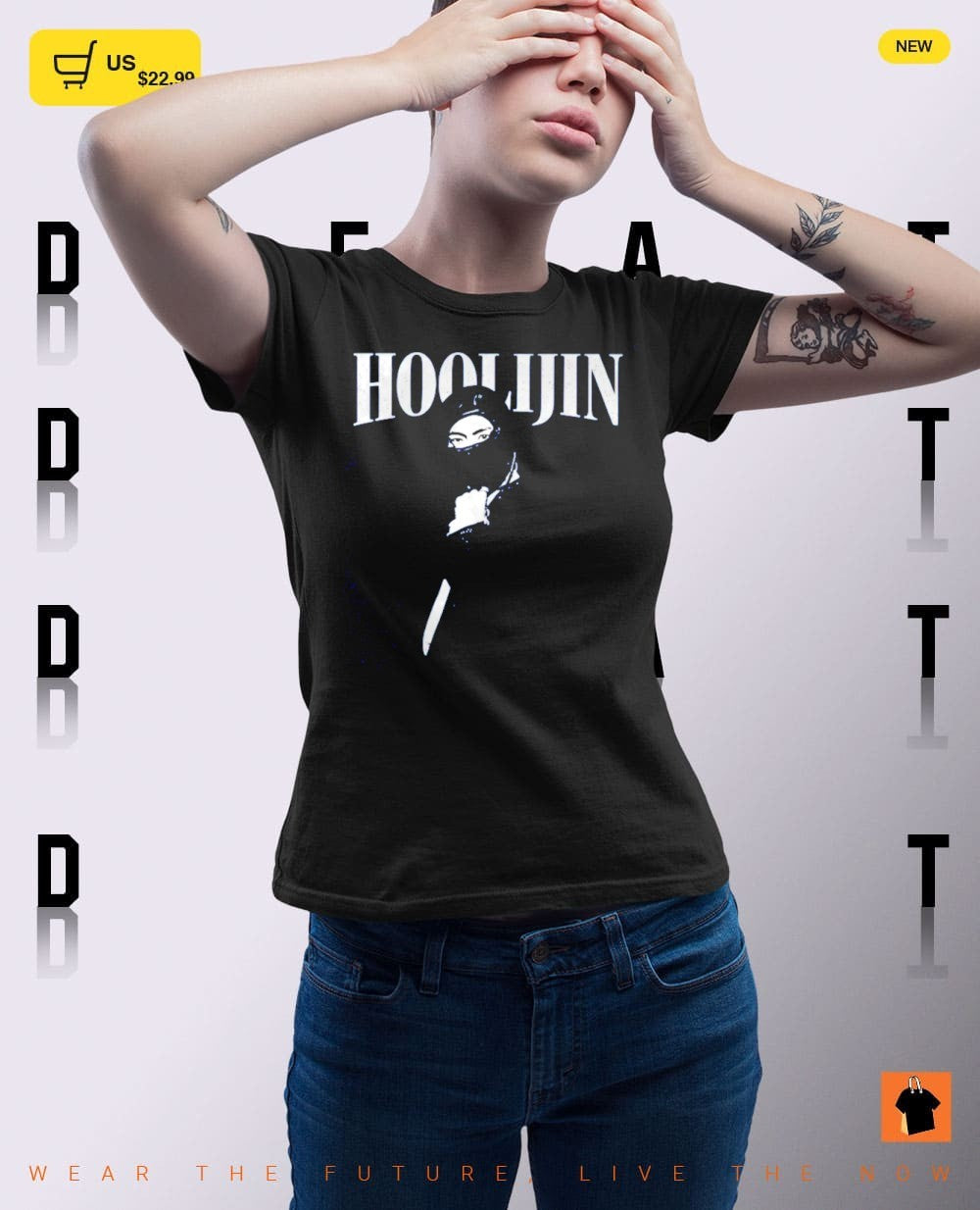 Jin Hooligan Graphic Bangtan Arirang World Tour shirt