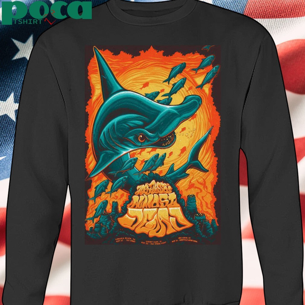 Joe Russo’s Almost Dead Virginia Beach VA 5-22-2025 Poster shirt