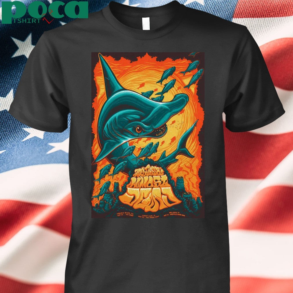 Joe Russo’s Almost Dead Virginia Beach VA 5-22-2025 Poster shirt
