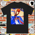 Joel Embiid vs Mitchell Robinson NBA moment shirt