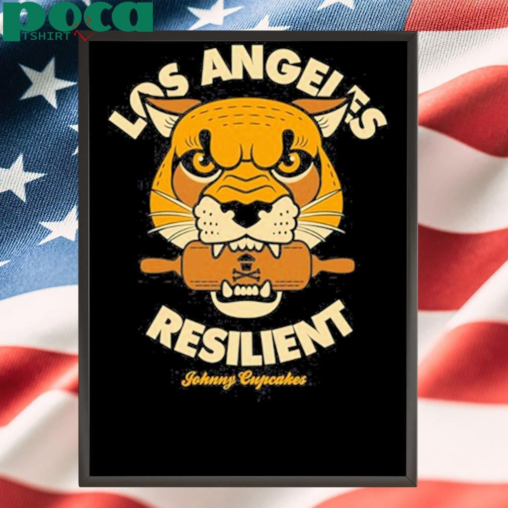 Johnny Cupcakes Los Angeles Resilient New Shirt