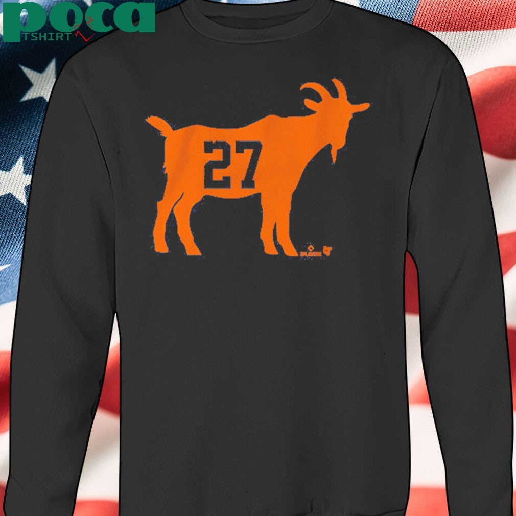 Jose Altuve GOAT 27 shirt