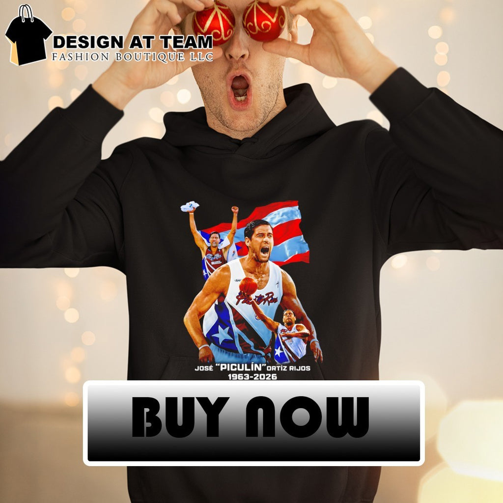 José Piculín Ortiz Rijos Puerto Rican Basketball 1963 2026 RIP shirt