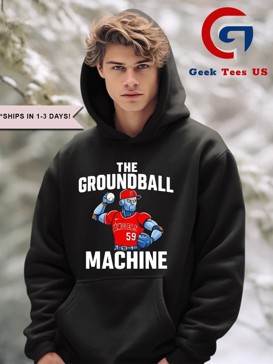 Jose Soriano Los Angeles Angels the groundball machine shirt