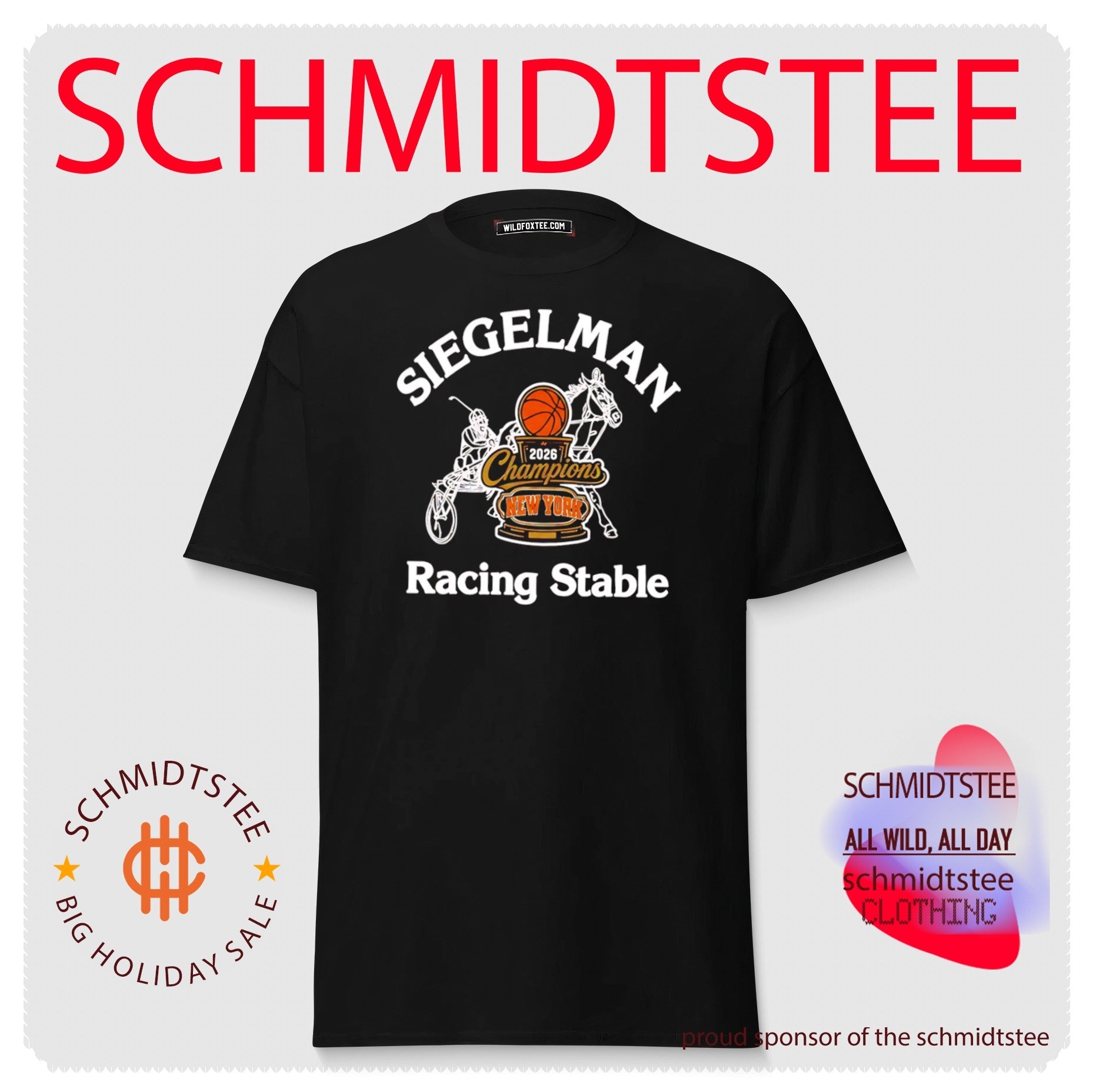 Josh Hart Siegelman Stable Knicks 2026 NBA Champions Racing Stable Parade Shirt
