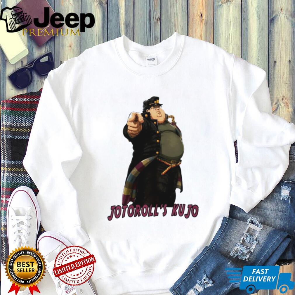 Jotoroll’s Kujo Bootleg Parody Rolls JoJo’s Bizarre Adventure shirt