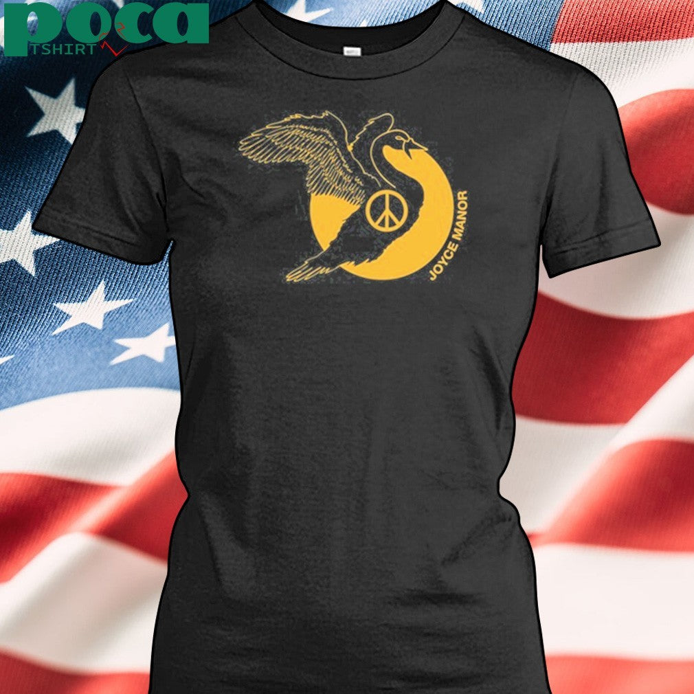 Joyce Manor Green Peace Swan shirt