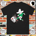 Juanito Mexico kick Donald Trump head World Cup 1970 shirt