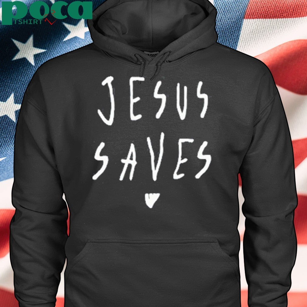 Julian Lewis Wearing Jesus Saves shirt