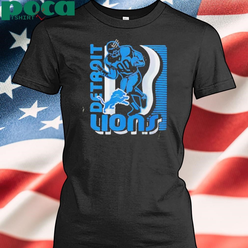 Junk Food Clothing Detroit Lions retro shirt
