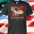 Justin Allgaier 40 Traveller Whiskey Chevrolet Natural Daytona 500 Merchandise T-Shirt