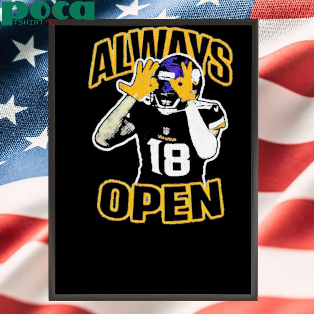 Justin Jefferson Always Open Bootleg Vintage shirt