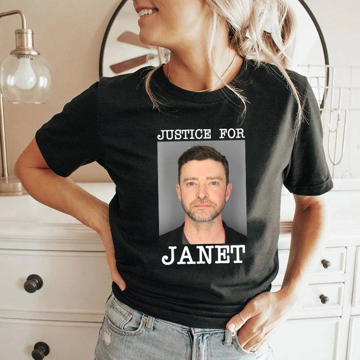 Justin Timberlake Justice For Janet T Shirt