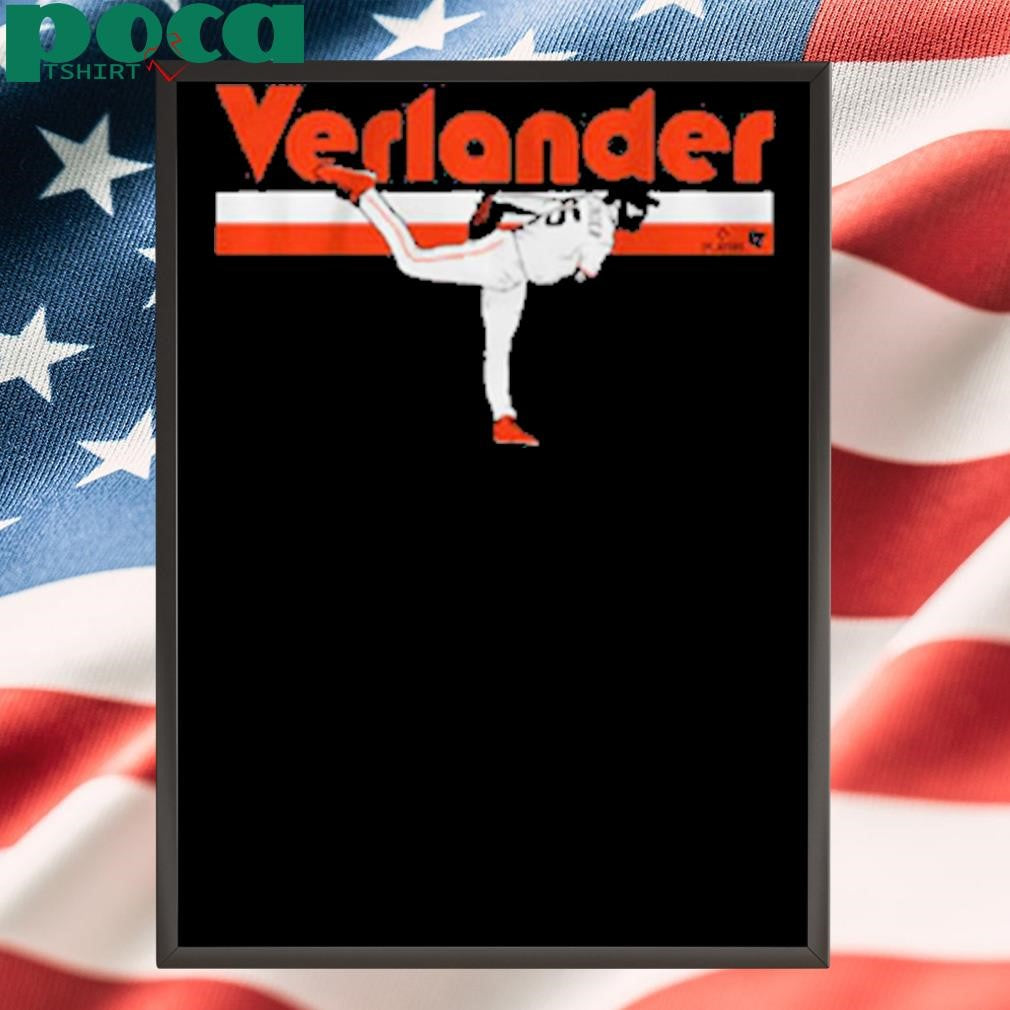Justin Verlander San Francisco Ace Pose T-Shirt