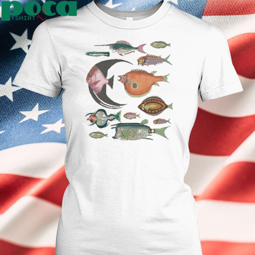 K45ink Fugly Fish Large Shirt