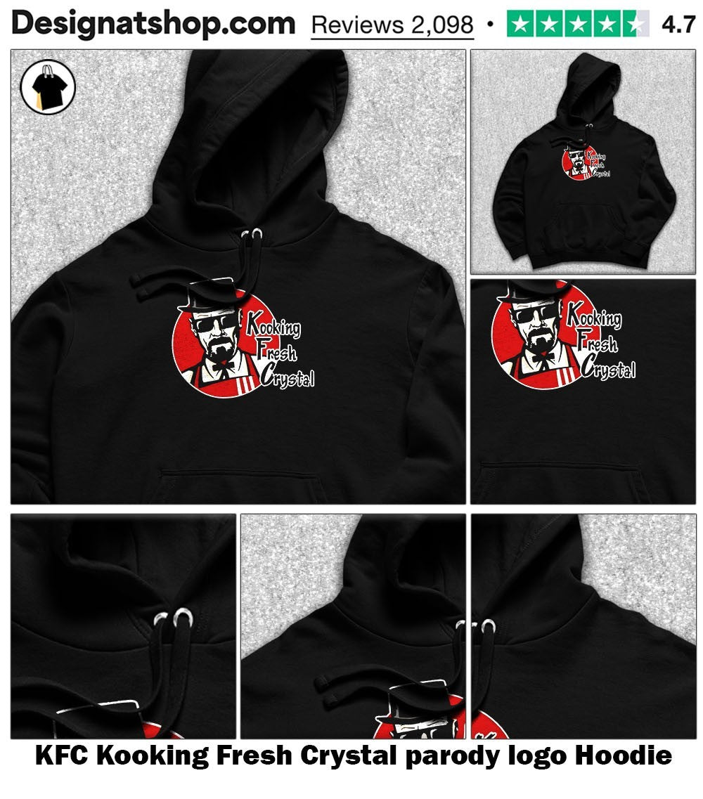 KFC Kooking Fresh Crystal parody logo shirt