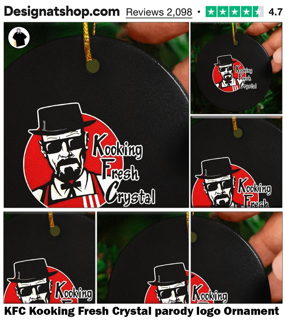 KFC Kooking Fresh Crystal parody logo shirt