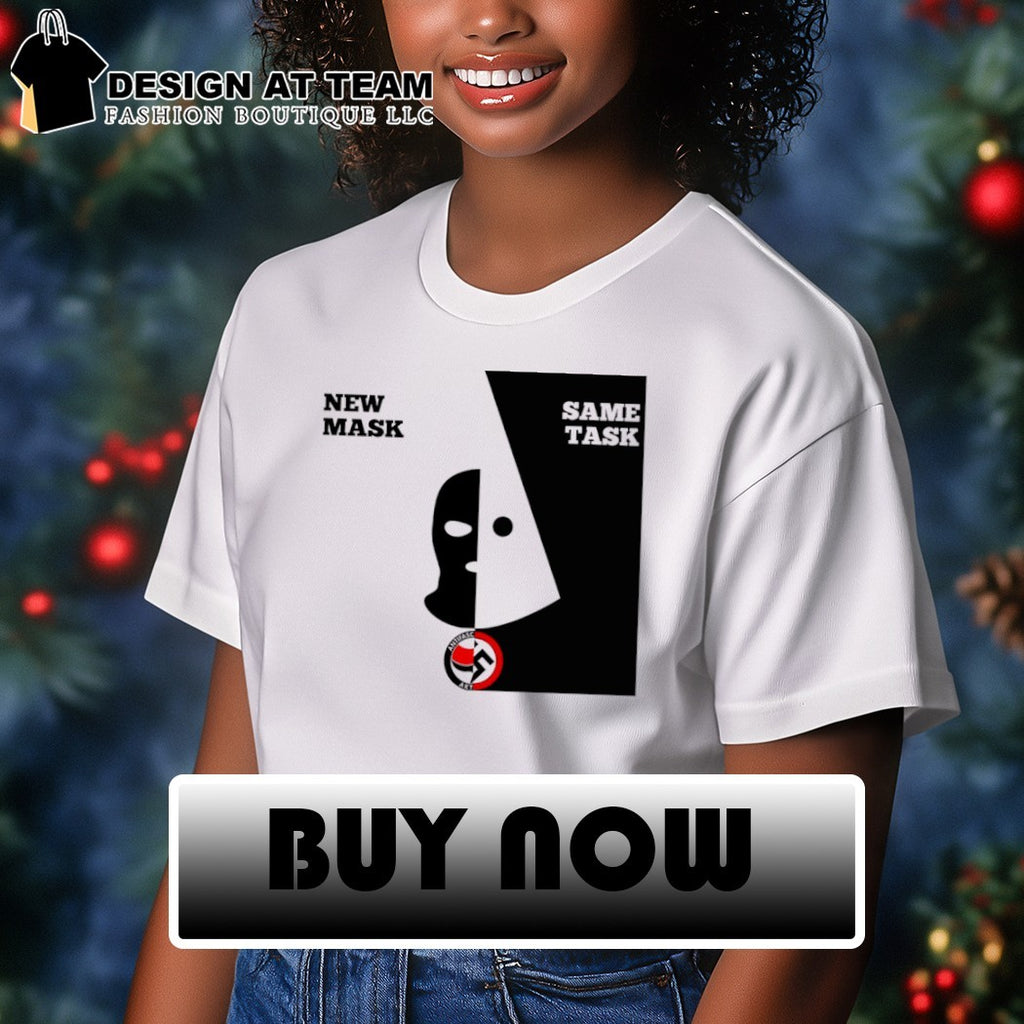 KKK Klan new mask vs same mask political shirt