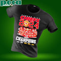 Kansas City Chiefs 2024 American Football Conference Champions signatures shirt