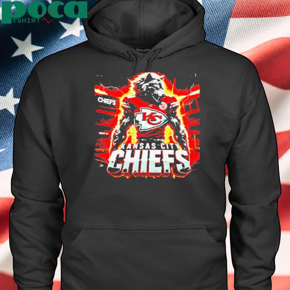 Kansas City Chiefs Wolf Transparent shirt