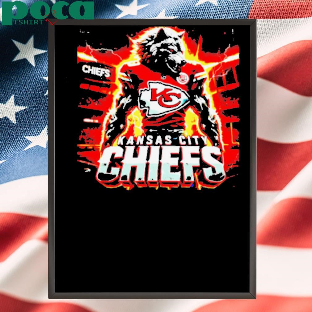 Kansas City Chiefs Wolf Transparent shirt