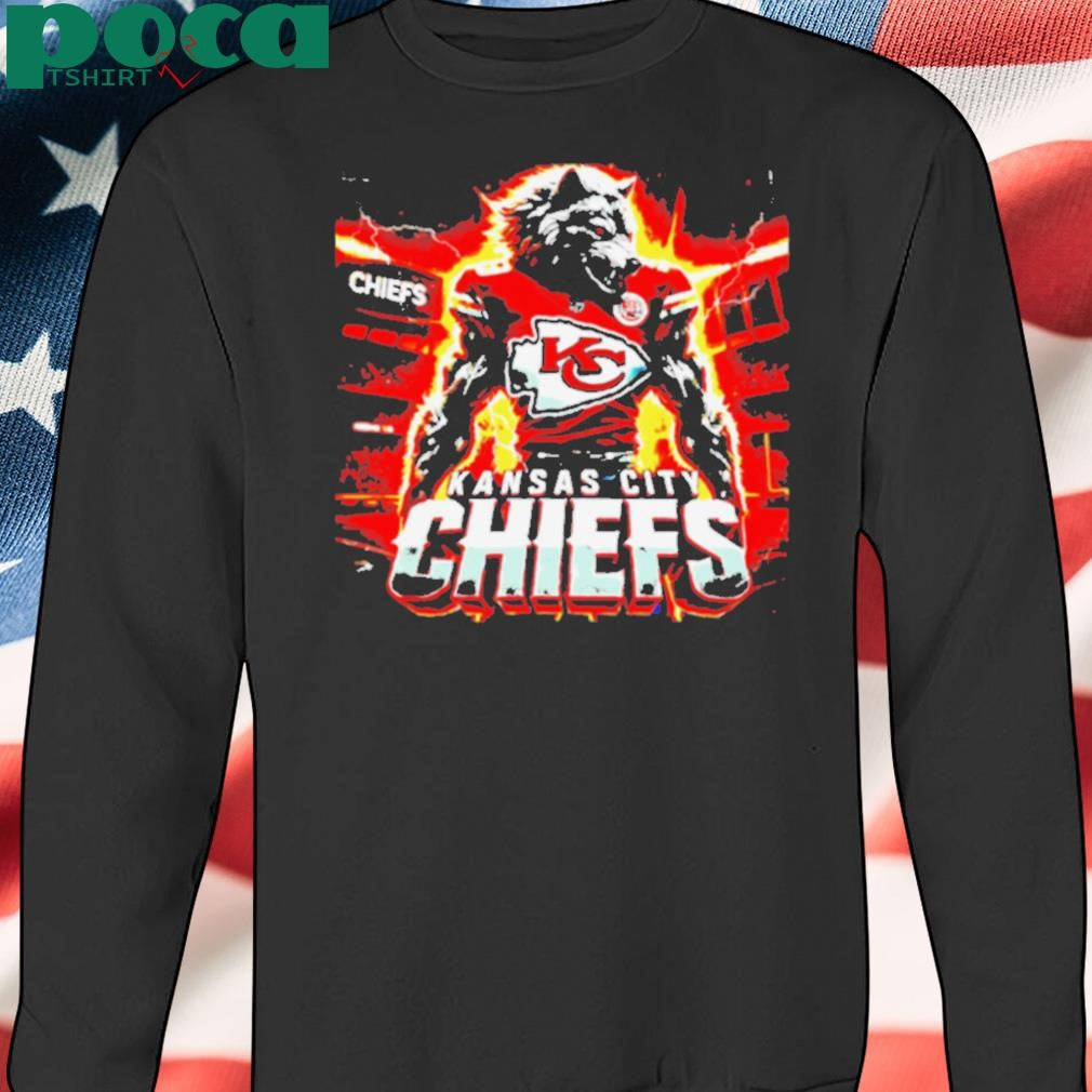 Kansas City Chiefs Wolf Transparent shirt