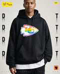 Kansas City Chiefs pride logo rainbow symbol sports team fan merchandise shirt