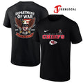 Kansas City Chiefs x Department of War eagle logo shirt