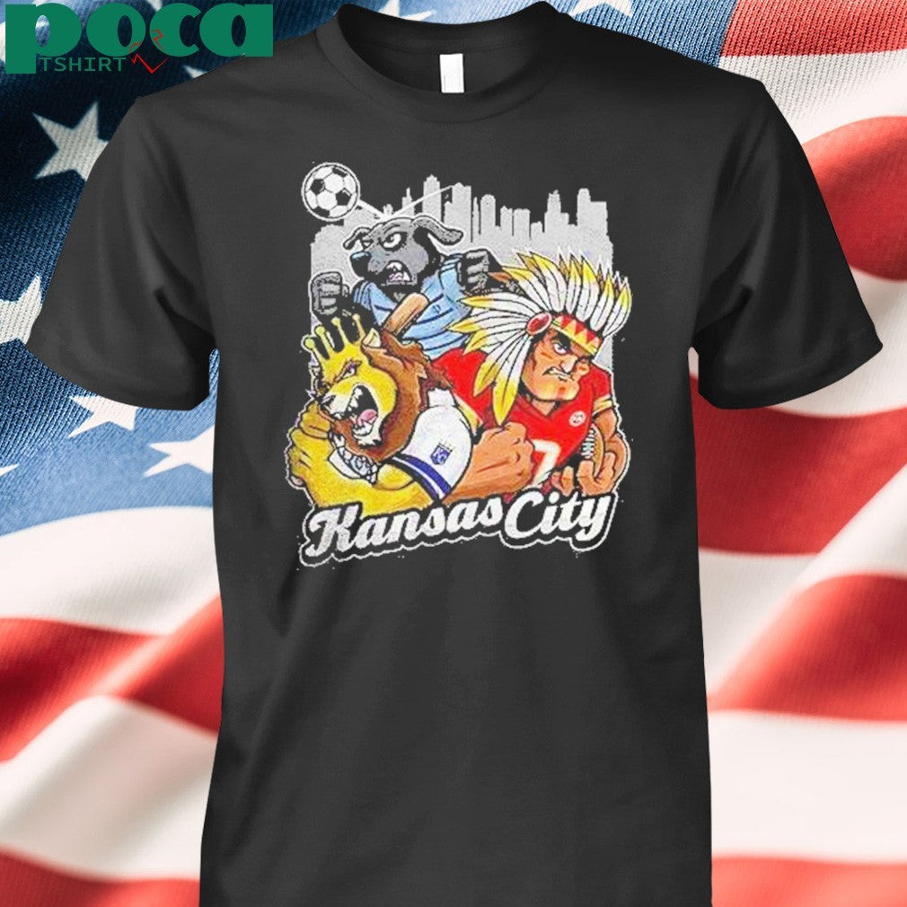 Kansas City Sports Team Mascot Shirt