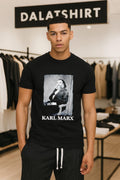 Karl Marx Portrait Jack Black Actor Parody Vintage shirt