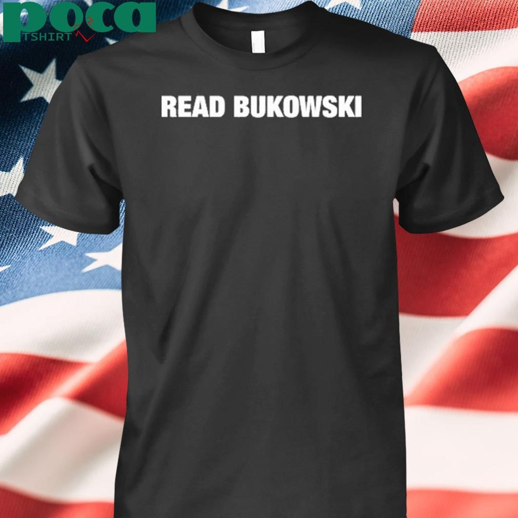 Kate Kennedy Wearing Read Bukowski Shirt