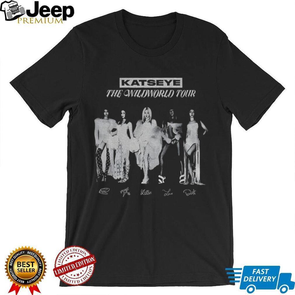 Katseye The WildWorld Tour 2026 signature music shirt
