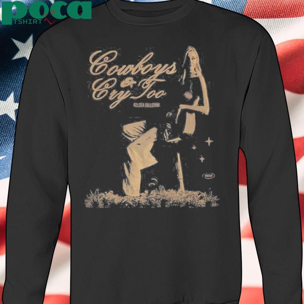 Kelsea Ballerini Cowboys Cry Too Face New T-Shirt