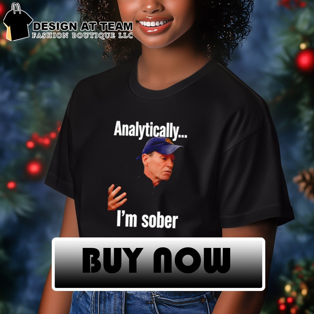 Kenny Atkinson Cleveland Cavaliers Basketball Analytically I’m sober shirt