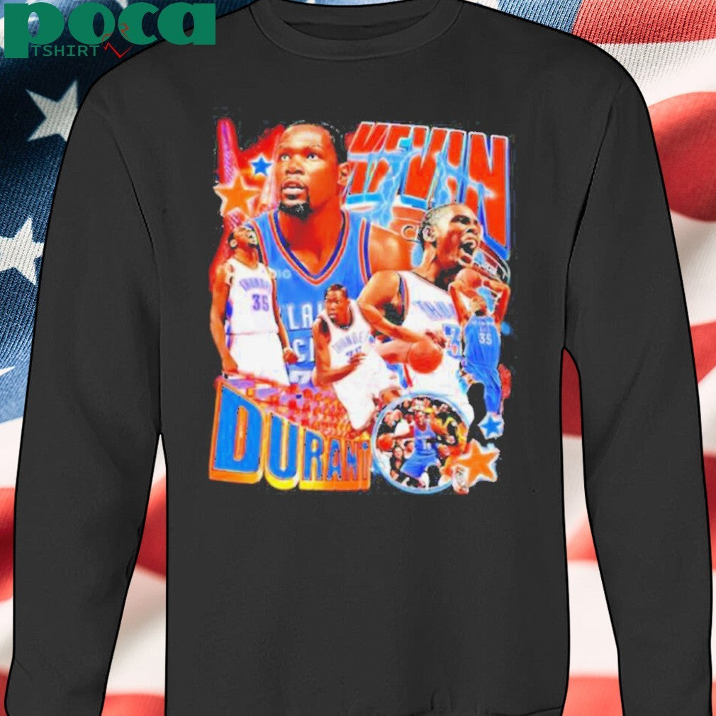 Kevin Durant player Oklahoma City Thunder basketball graphic shirt