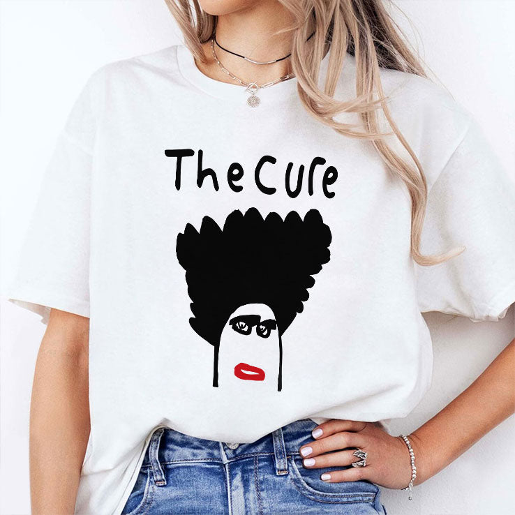 Kieran Maguire Wearing The Cure Adult T Shirt