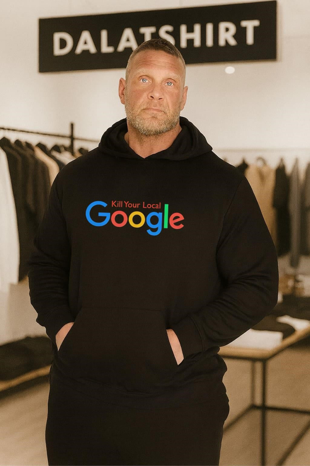 Kill Your Local Google Multi Color Logo shirt